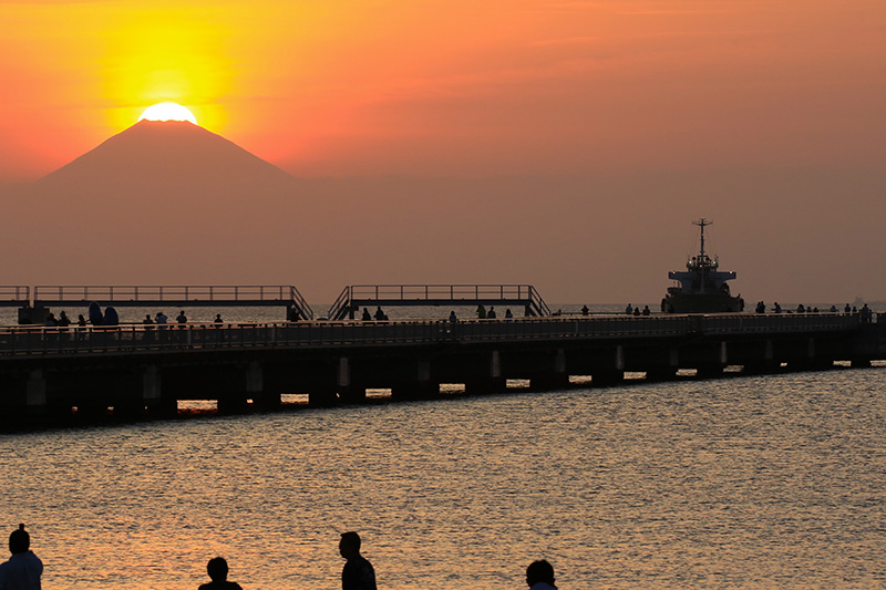 北条海岸の風景